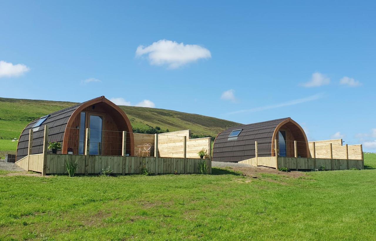 Lilly'S Lodges Orkney Hedgehog Lodge Finstown Esterno foto