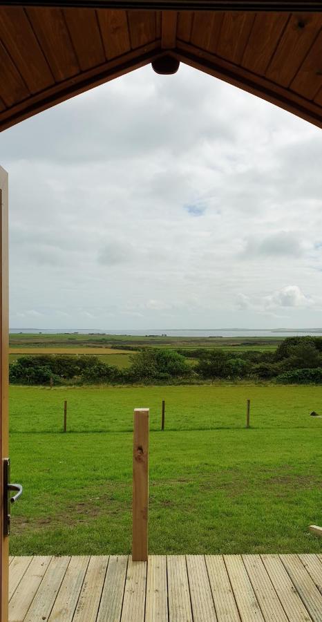 Lilly'S Lodges Orkney Hedgehog Lodge Finstown Esterno foto