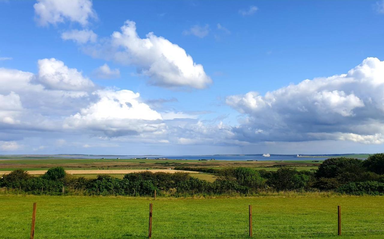 Lilly'S Lodges Orkney Hedgehog Lodge Finstown Esterno foto
